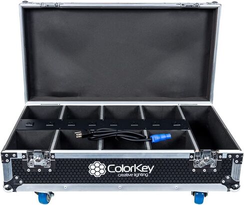 ColorKey MobilePar Mini Hex 4 Wireless Battery Powered RGBAW+UV Uplight DJ Light (CKW-6020B) in Kuwait