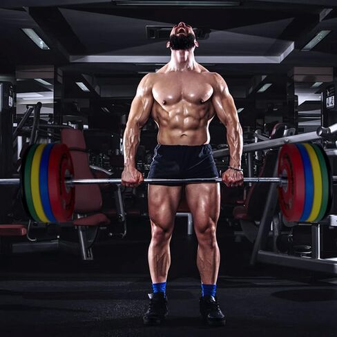 ألواح ممتصة للصدمات 10LB/25LB/35LB/45LB/55LB عديمة الرائحة مع مجموعة أوزان ممتصة للصدمات بفتحة 2 بوصة مع إدراج فولاذي لتدريب القوة in Kuwait