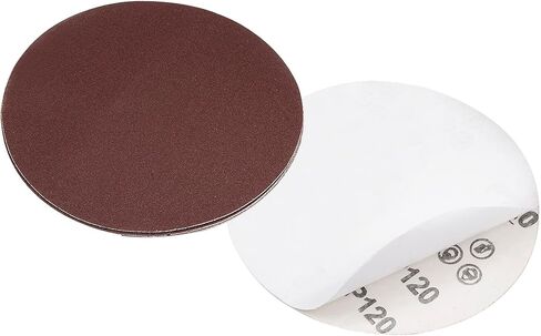 PSA Sanding Discs, 6 Inch Dia 120 Grits, Self Adhesive Sticky-Back Sandpaper - (Applications: for Woodworking Metal Finishing), 5-Pieces in Saudi Arabia