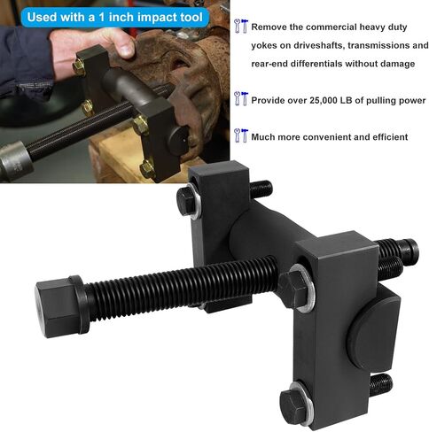 Bonbo 10803 Yoke Puller Yoke Removal Tool Kit for Commercial Trucks & Semi Truck, Works on Class 6-8 Trucks and Equipment Heavy Duty Yoke Remover Tool in Saudi Arabia