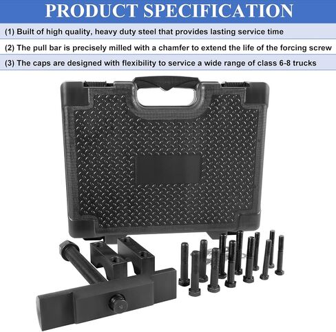 Bonbo 10803 Yoke Puller Yoke Removal Tool Kit for Commercial Trucks & Semi Truck, Works on Class 6-8 Trucks and Equipment Heavy Duty Yoke Remover Tool in Saudi Arabia