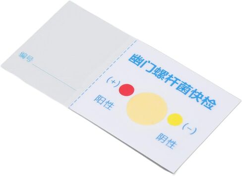 اختبار هيليكوباكتر بيلوري، صحي 10 قطع ورق اختبار احترافي محمول للسفر H بيلوري للرجال والنساء in Kuwait