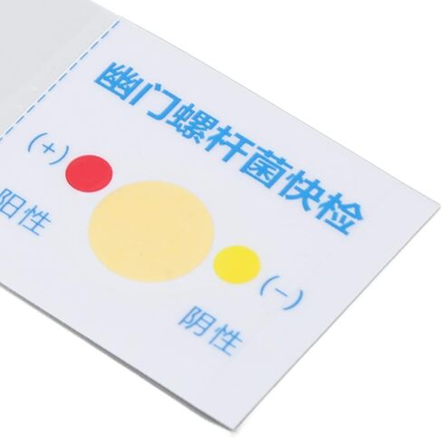 اختبار هيليكوباكتر بيلوري، صحي 10 قطع ورق اختبار احترافي محمول للسفر H بيلوري للرجال والنساء in Kuwait