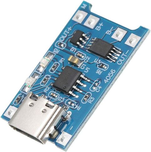 10 قطعة جاكوبس بارتس TP4056 5V 1A USB Type-C 18650 بطارية ليثيوم شحن ولوحة حماية in Saudi Arabia