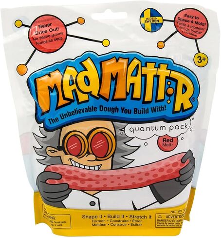 Mad Mattr is The Addictive, Super-Soft, and Satisfying Dough-Like Material That Shapes and molds Easily and Never Dries Out (Teal, 10oz) in Saudi Arabia