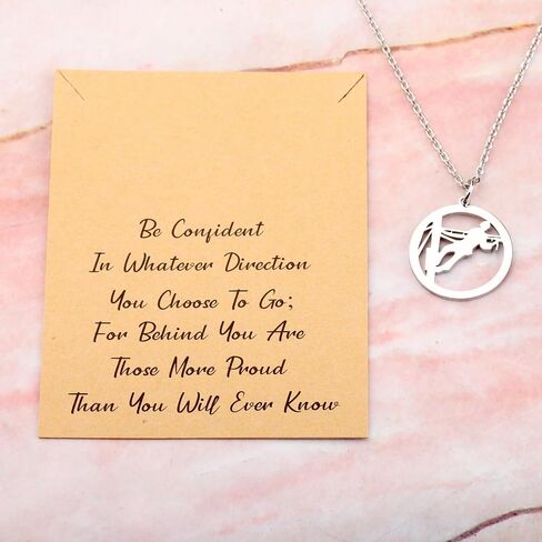 LQRI Lineman Necklace Electrician Gift Be Confident in Whatever Direction You Choose to Go Electrical Engineer Jewelry in Saudi Arabia