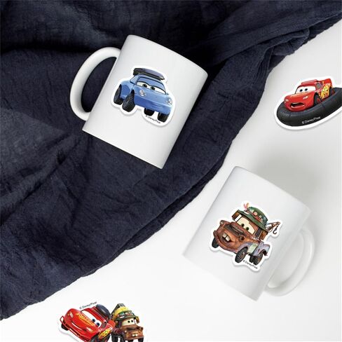 50 قطعة من ملصقات السيارات الكرتونية للأطفال ملصقات أفلام ديزني ملصقات شخصيات كرتونية لطيفة للأطفال والمراهقين والبالغين مقاومة للماء من الفينيل ملصقات السيارات الكرتونية الأمريكية لزجاجة المياه وأمتعة الكمبيوتر المحمول (السيارات) in Kuwait