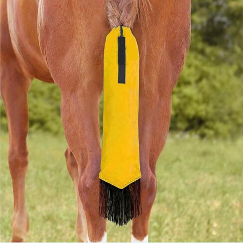 Horse Tail Bag, Hook and Loop Design Horse Tail Guard,Horse Care Blankets,Pretect Horse Tail(Grey) in Saudi Arabia