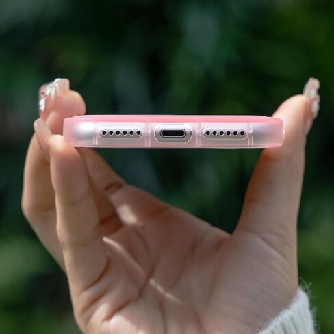 حافظة Dumkery اللطيفة متوافقة مع حافظة iPhone SE 2020/ SE 2022، حافظة iPhone 7/8 بإطار مموج مجعد، غطاء TPU ناعم وردي شفاف مقاوم للصدمات للفتيات والنساء in Saudi Arabia