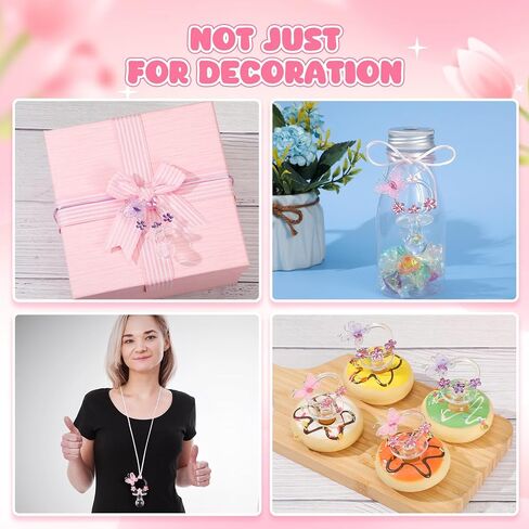 24 Pieces Butterfly Baby Shower Pacifiers Butterfly Acrylic Pacifier Necklaces Pink Purple Baby Shower Decorations for Baby Shower Game Party Favor Table Scatter Chupones para for Girls in Saudi Arabia