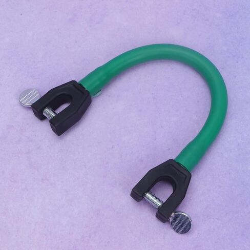 CLISPEED Easy Wedge Ski Training Aid Nowboard موصل طرف التزلج موصل طرف مرن مقاطع تعلم التحكم في معدات التدريب على التزلج للأطفال المبتدئين (أخضر) in Kuwait