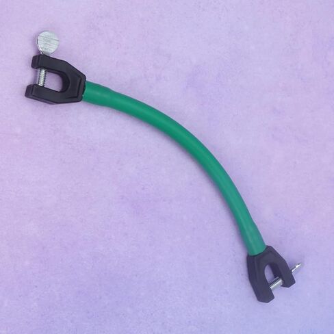 CLISPEED Easy Wedge Ski Training Aid Nowboard موصل طرف التزلج موصل طرف مرن مقاطع تعلم التحكم في معدات التدريب على التزلج للأطفال المبتدئين (أخضر) in Kuwait