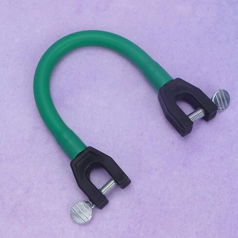 CLISPEED Easy Wedge Ski Training Aid Nowboard موصل طرف التزلج موصل طرف مرن مقاطع تعلم التحكم في معدات التدريب على التزلج للأطفال المبتدئين (أخضر) in Kuwait