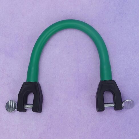 CLISPEED Easy Wedge Ski Training Aid Nowboard موصل طرف التزلج موصل طرف مرن مقاطع تعلم التحكم في معدات التدريب على التزلج للأطفال المبتدئين (أخضر) in Kuwait