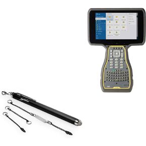 BoxWave Stylus Pen Compatible with Trimble TSC7 - EverTouch Capacitive Stylus, Fiber Tip Capacitive Stylus Pen for Trimble TSC7 - Jet Black