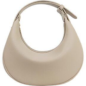 Comeon Shoulder Bag for Women Trendy PU Leather Clutch Purse Adjustable CrossBody Bag Tote Handbag with Zipper