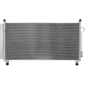SCITOO 4739 Air Conditioning A/C Condenser Compatible for 2015-2019 for Chevrolet Silverado 2500/3500 HD 6.0L 6.6L 6.6L 2015-2019 for GMC Sierra 2500/3500 HD 6.0L 6.6L