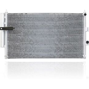 A/C Condenser - Pacific Best Inc. Compatible/Replacement for 3525 06-11 Honda Civic Sedan DX/DX-G/GX/LX - With Receiver & Dryer