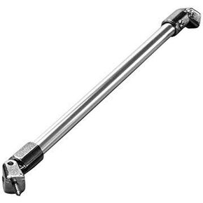TAYLOR MADE PRODUCTS Windshield Support Bar Anodized Aluminum with Chrome Fittings 15"