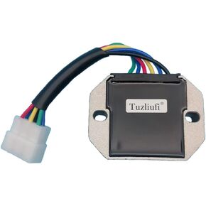 Voltage Regulator Compatible with Kubota ZD18 ZD21 RTV500 185530 RS5101 1822D 718D 721D 721G RP201-53710 64600 15351-64601 15351-64603 15531-64601 19267-64600 19267-64600 RP201-53710 Z254