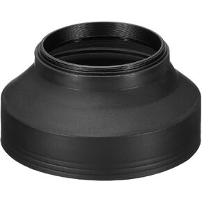 PATIKIL 82mm Camera Lens Hood, Rubber Collapsible Lens Protector | Anti-Reflection Blocks Excess Sunlight Enhance Camera Photography for Nikon, for Fujifilm, for Pentax, for Leica in Kuwait