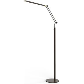 Cocoweb High Powered, dimmable, LED Floor Lamp - Fled-GPS (Black Brass)