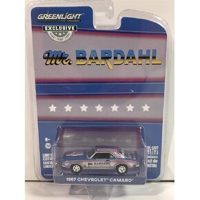 Greenlight 30095 Bardahl - 1967 Chevrolet Camaro - Bill Hielscher's Mr. Bardahl 1967 Camaro Hobby Exclusive 1/64 Scale