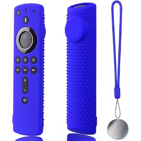 Silicone Cover for Fire Stick Remote firesticksticktv Remote Control Silicone Cover TV Remote Cover 4k Remote Cover Magnetic Silicone Remote Control Case (Black+Red)