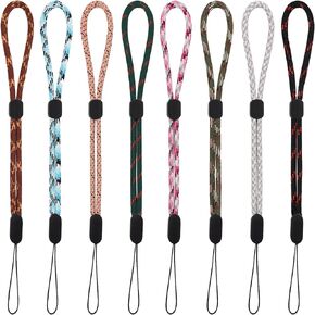 Cobee Hand Wrist Strap Lanyard, Adjustable Nylon Wrist Strap Lanyard, Colorful Hand Wrist Straps for Mobile Phone