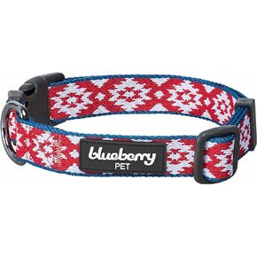 Blueberry Style Variety Gift Box in Multicolor Braids - Soft Small Dog Collar, High Density 6 ft Yoga Stretch Strap and Skinny Elastic Headbands for Pet Lover