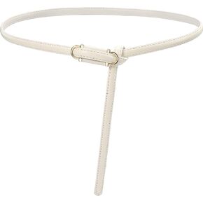 أحزمة جلدية رفيعة من جلامورستار للنساء، حزام خصر رفيع للفساتين in Kuwait