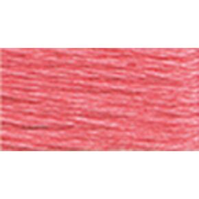 DMC 117-3706 Mouline Stranded Cotton Six Strand Embroidery Floss Thread, Medium Melon, 8.7-Yard