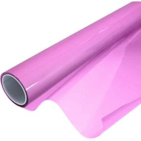 VViViD Air-Tint Purple Gloss Vinyl Headlight Foglight Transparent Tint Wrap Self-Adhesive (12" x 24", 2-roll pack)