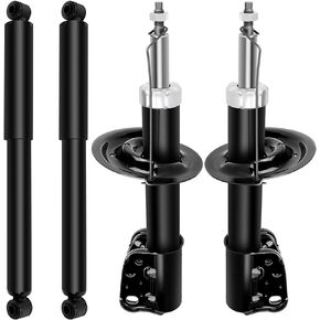 Shocks,ECCPP 4x Shocks Absorbers for Chevy/for GMC/Front Rear 2007-2012 for Chevy Equinox,2010-11 for GMC Terrain,2007-09 for Pontiac Torrent,2008-2010 for Saturn Vue 335072 335073 345055 Auto Shocks