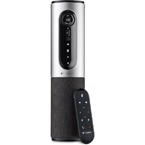 Logitech ConferenceCam Connect All-in-One Video Collaboration Solution for Small Groups - Full HD 1080p Video, USB and Bluetooth Speakerphone, Plug-and-Play (Renewed)