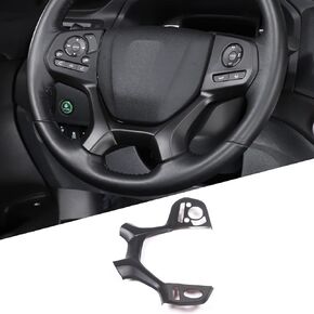Car Decoration for Honda Pilot 2019-2022/ Honda Passport 2019-2023, ABS Center Console Panel Decor, Without Heating Button (Carbon Fiber Pattern)