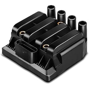 YHTAUTO Ignition Coil Replacement for Volkswagen Jetta 2001-2005, Jetta City 2007-2009, Golf 2001-2006, Golf City 2007-2010, Beetle 1998-2011 2.0L L4 Replace 06A905097