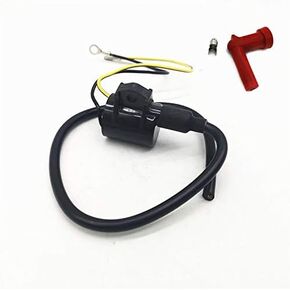 Outboard Parts Ignition Coil For Yamaha 20HP(1996-1997) 25HP(1994-2010) 30HP(1991-1997) 2Stroke 2Cylinder EL ES ML MS C30