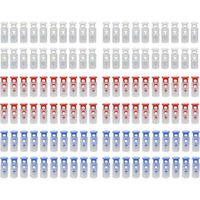 120 قطعة من أبازيم الربيع البلاستيكية للأمتعة والملابس على الظهر وخيمة أبازيم برباط قابلة للتعديل in Kuwait