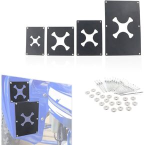 Fender Warning Tag Plates Badges Decals Compatible with Raptor 700 R 700R 2013-2022
