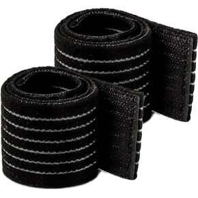 Comfytemp Ice Pack Strap, Stretchable, Reusable, 27.6 x 2 in, 2pcs, FSA HSA Eligible, Ice Belt Extender Straps, Elastic Hook and Loop Extension Straps Add Length to Most Ice Packs, Multiple Uses