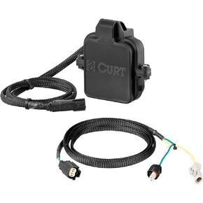 CURT 58268 Protective GMC MultiPro, Chevy Multi-Flex Tailgate Sensor for Towing Accessories, 2-1/2-Inch Receiver Hitch Cap