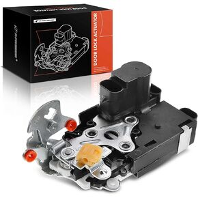 A-Premium Door Latch Lock Actuator Compatible with Chevy, Saab & GMC Vehicles - Trailblazer, Envoy 2008-2009, 9-7x 2005-2009, Sport Utility - Front Left Driver Side, Replace# 15003766, 15076330