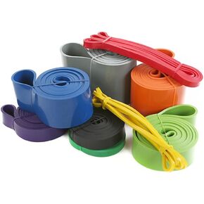 Gymforward 5-300lbs High Strength Exercise Resistance Loop Bands Workout Gym Training Yoga Bands