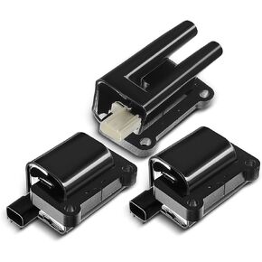 YHTAUTO Set of 3 Ignition Coil Pack Replacement for Mitsubishi Montero 1997-2002, Montero Sport 1997-2004 V6 3.5L 3.0L Replace MD314582 5C1232