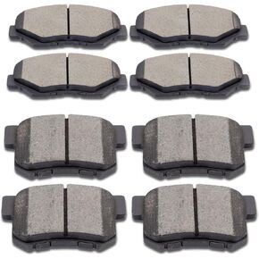 D914 D536 Front Rear Ceramic Brake Pads Sets Fit For Honda CR-V 2002-2004,For Honda Element 2003-2011