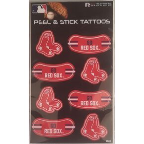 Rico VTT3901 Red Sox Vertical Tattoo (3"X5")