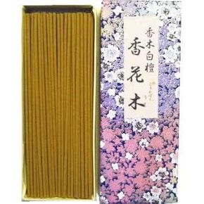 Sandalwood Japanese Incense Sticks byakudan koukaboku.Long-Established Incense Sticks Maker Awaji Baikundou. [Made in Japan] Awaji Island, Yellow