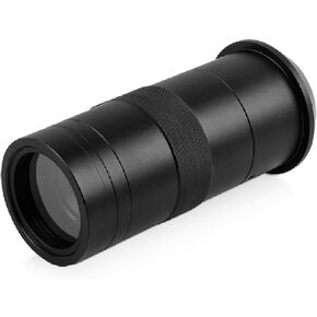 100X Microscope Lens for Raspberry Pi, C/CS-Mount, 0.12X ~ 1.8X Optical Magnification, Compatible with Raspberry Pi HQ Camera