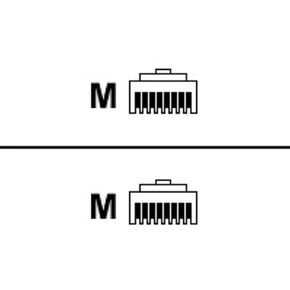 Belkin RJ45M/RJ45M 10/100BT CAT5E 14ft Patch Cable (Black)